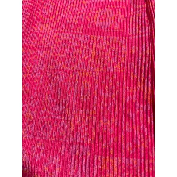 NWT Urban Outfitters Womens Small Barbie Y2K Alia Plisse Flare Pants Pink New - Picture 7 of 13